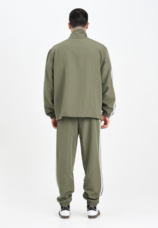 ADIDAS PERFORMANCE Tuta Sportswear Basic 3-Stripes Woven verde da uomo