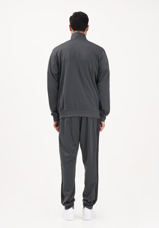 ADIDAS PERFORMANCE Tuta 3-Stripes grigia da uomo