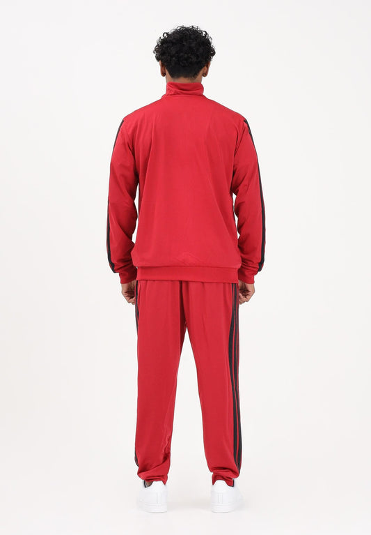 ADIDAS PERFORMANCE Tuta 3 Stripes Trefoil rossa da uomo